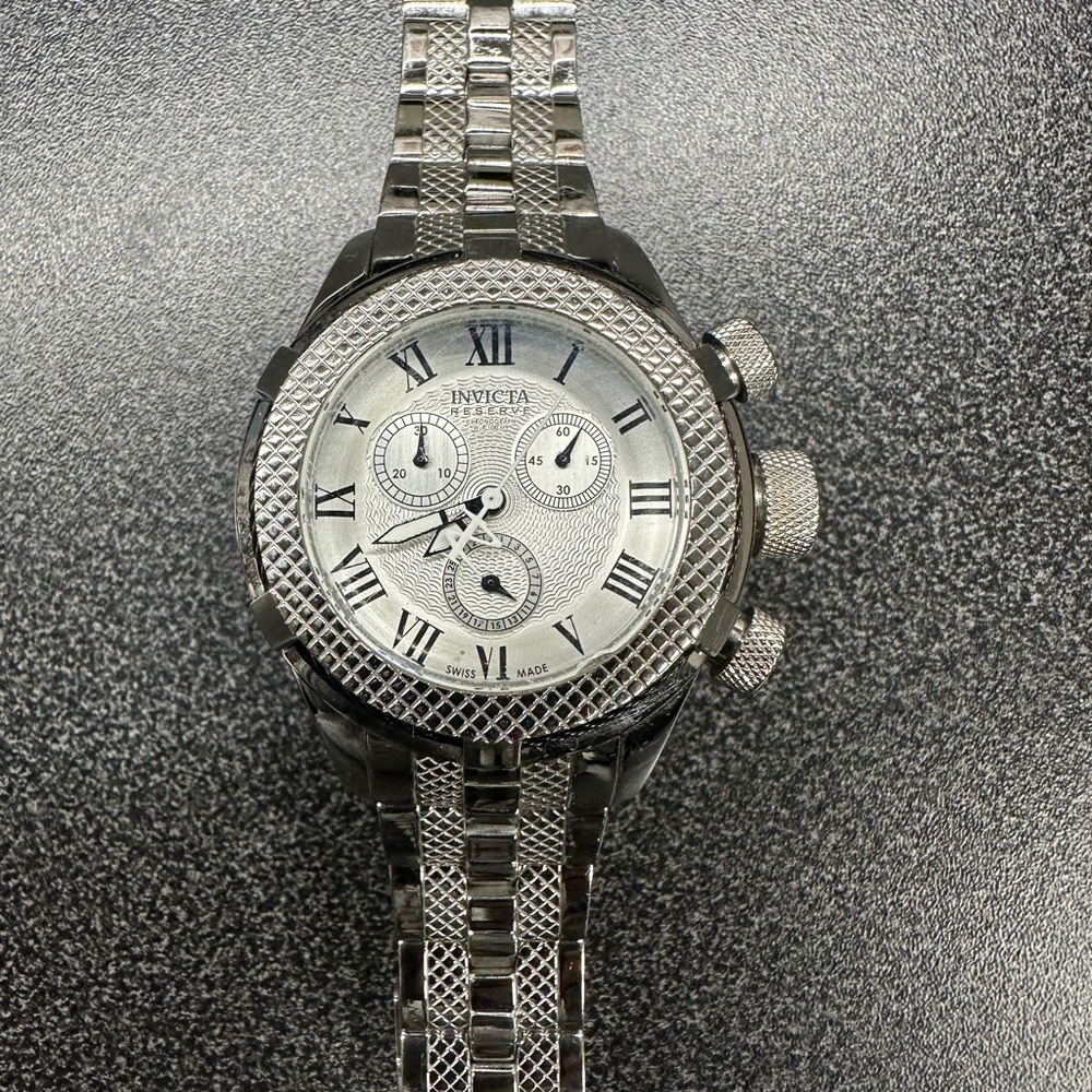 Women’s large silver Invicta Bolt watch